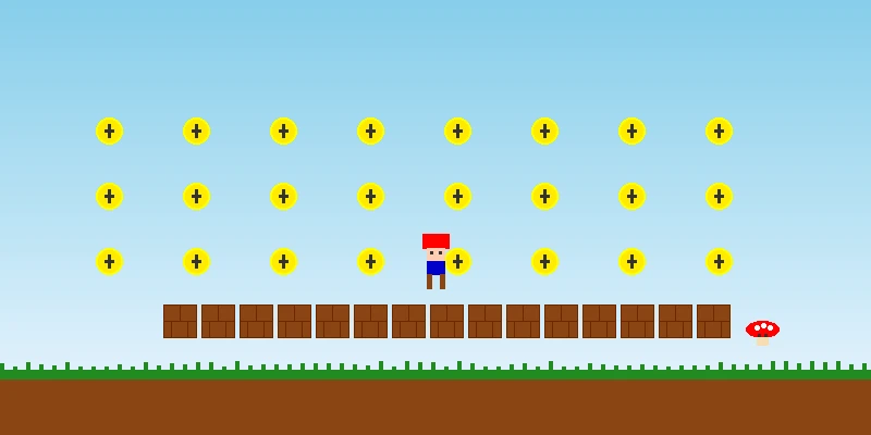 蘑菇王国 赏金女王 金币收集攻略场景