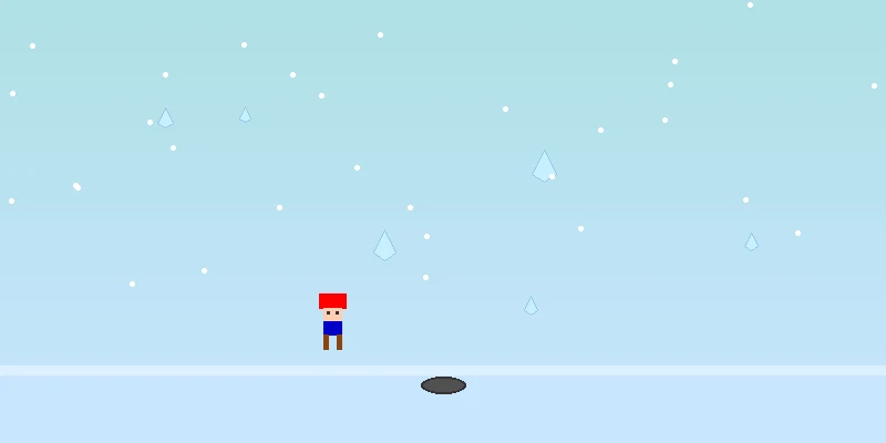 冰球突破冰雪世界场景，挑战 赏金女王 极限操作